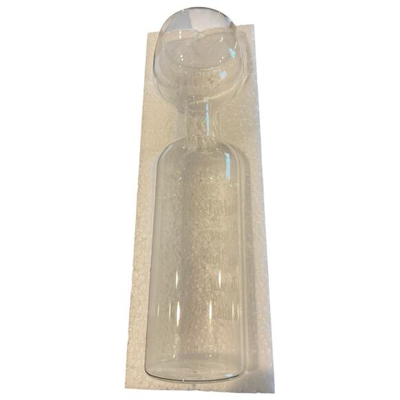 NOB Big Mouth Inc. The Amazing Wine Bottle Glass Holds A Full Bottle Of Wine - Picture 4 of 4